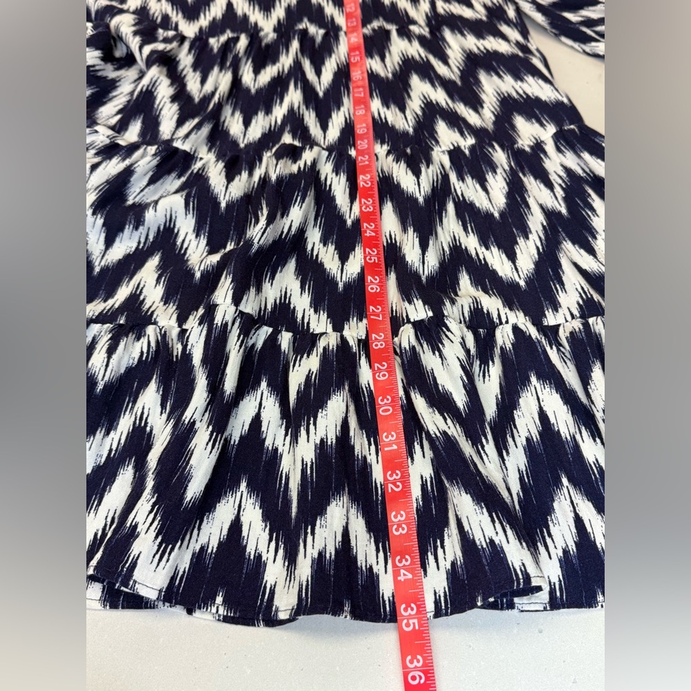 Tuckernuck Pomander Place Navy Ikat Kenzo Dress Small - Picture 10 of 12